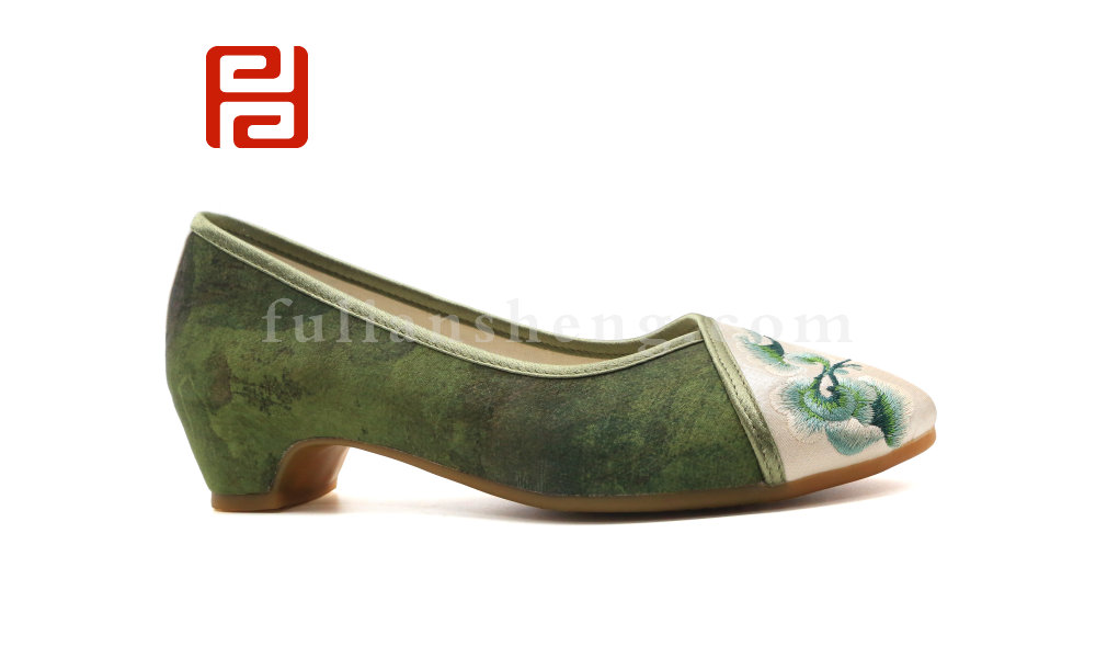 福連升夏季女鞋中國(guó)風(fēng)尚傳統(tǒng)民族風(fēng)女鞋